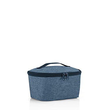 reisenthel coolerbag pocket cooler bag with outer material made from recycled PET bottles. Ideal for lunch on the go, Couleur:twist blue on sale